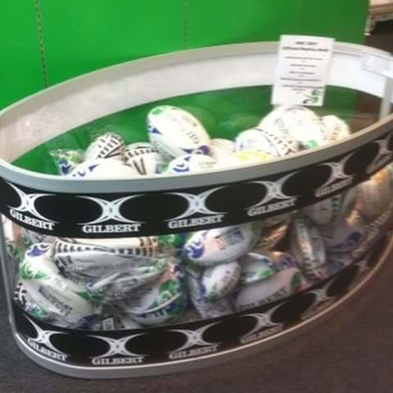 Retail display unit for balls - Displays2Go