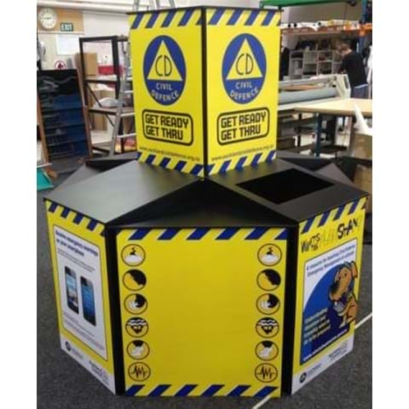 Portable disposal unit - Displays2Go