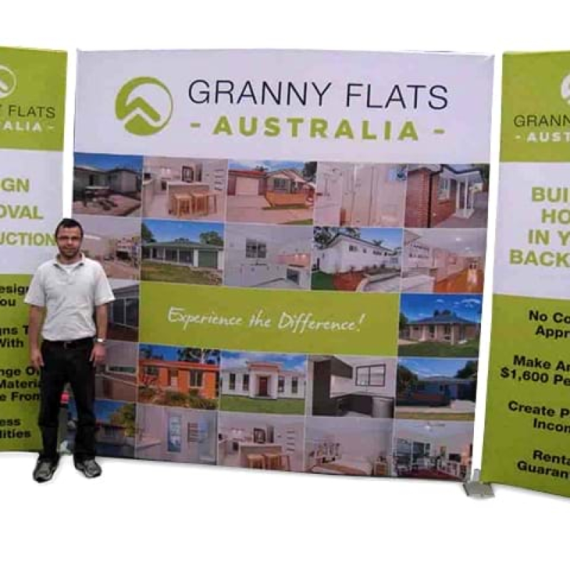 3 metre high large format display walls - Displays2Go