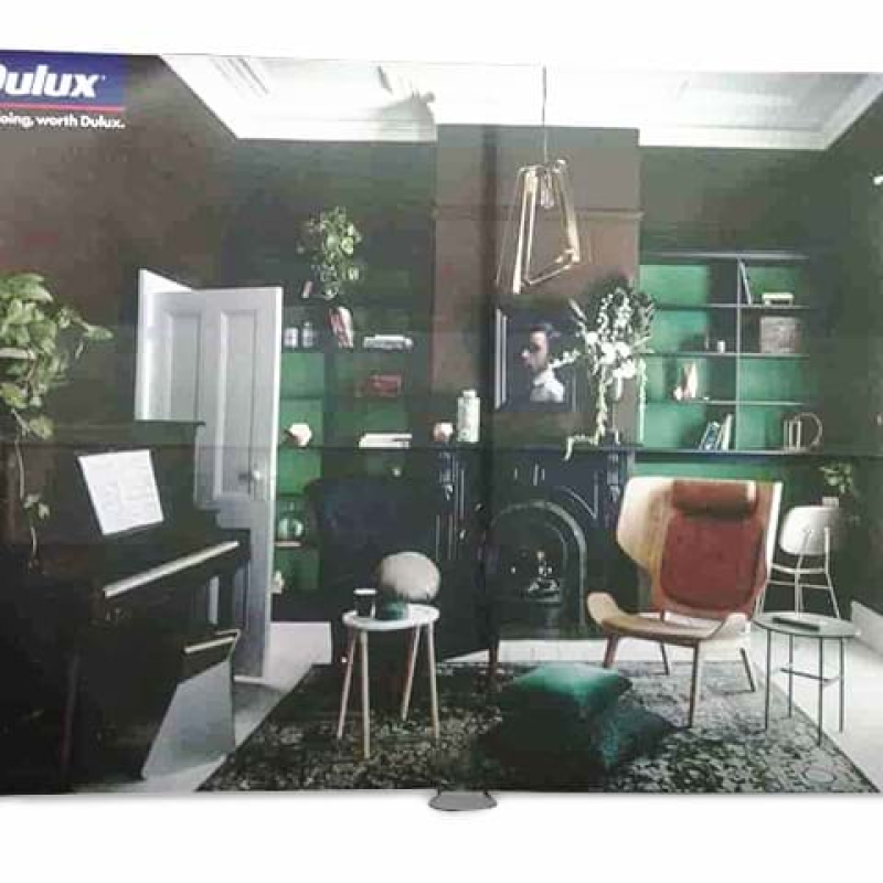 Low profile fabric display walls - Displays2Go