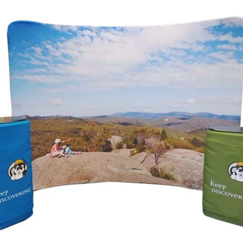 Expo backdrop wall - Displays2Go