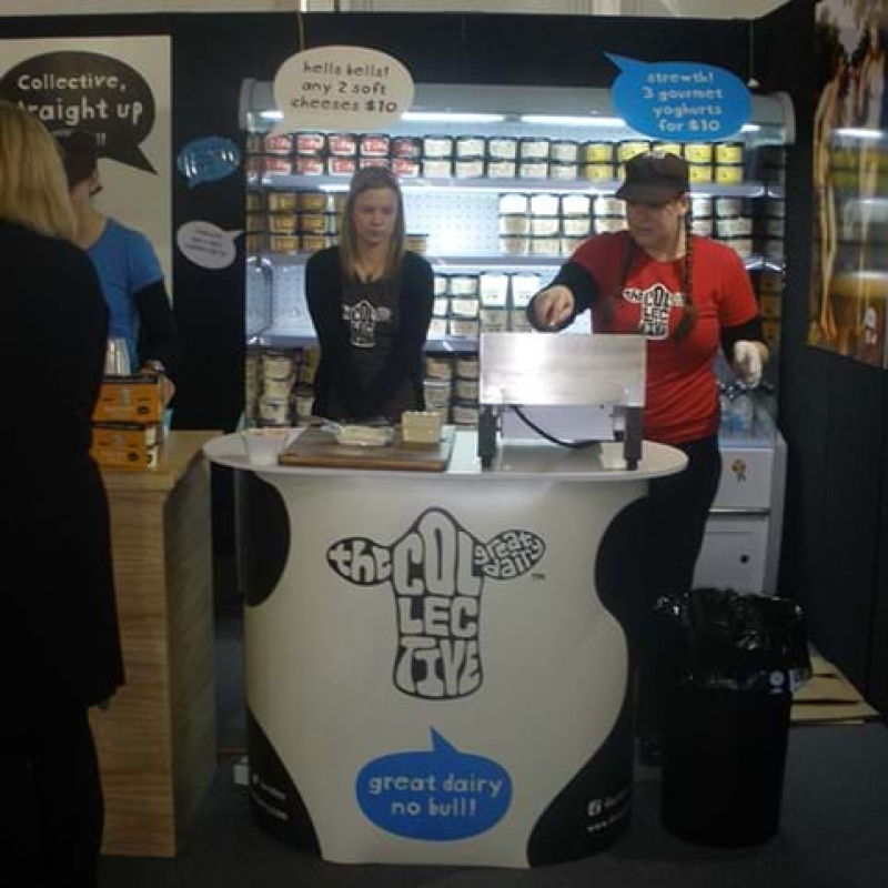 Pop up sampling counter - Displays2Go