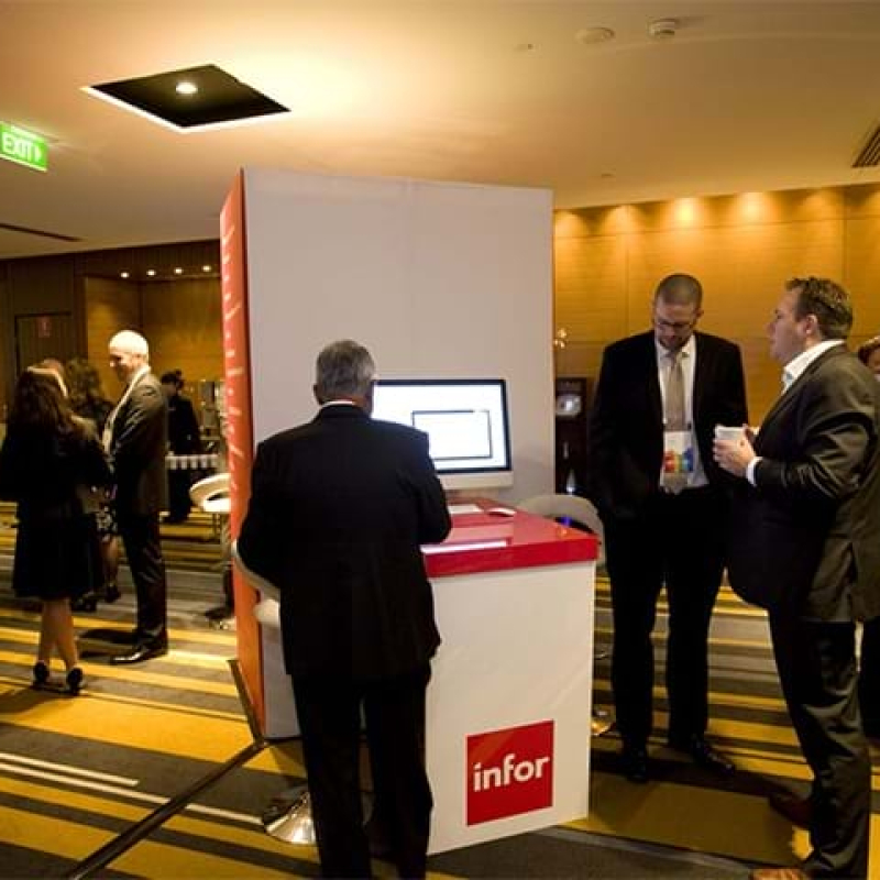 Conference kiosk display - Displays2Go