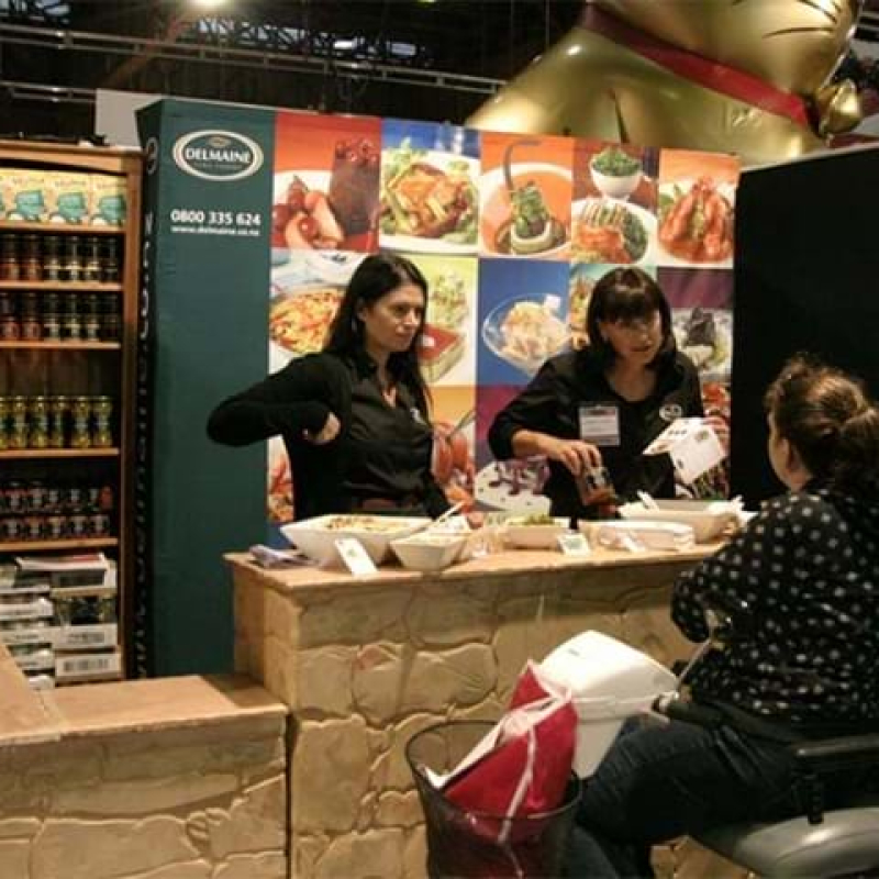 Foods Exhibition Stand - Displays2Go