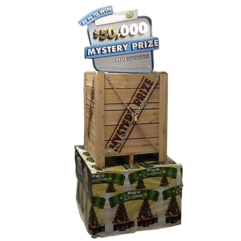 Mystery prize crate - Displays2Go