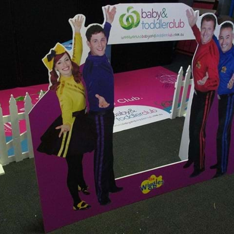 Wiggles concert kit - Displays2Go
