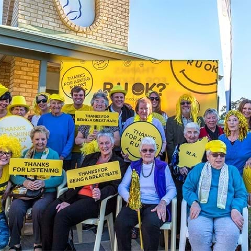 Marketing signage for RUOK Day - Displays2Go