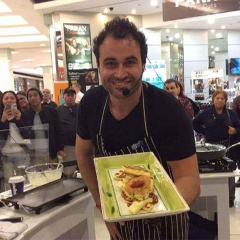 Shopping centre cooking demo - Displays2Go