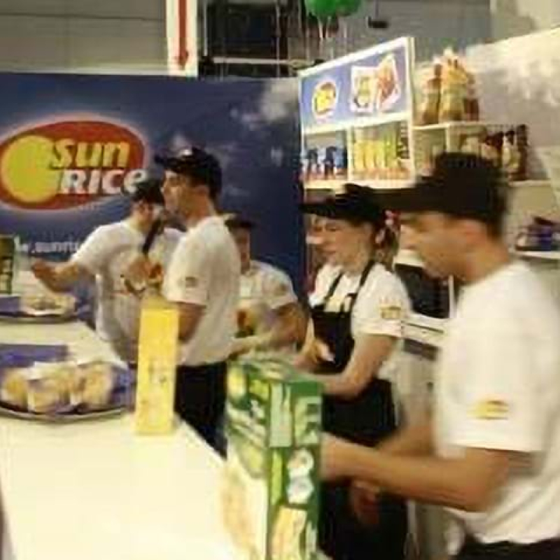 Expo cooking demo - Displays2Go