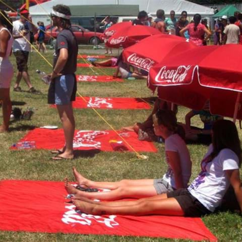 Festival mats and umbrellas - Displays2Go