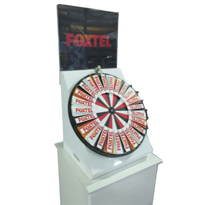 Prize wheel with removable graphics - Displays2Go