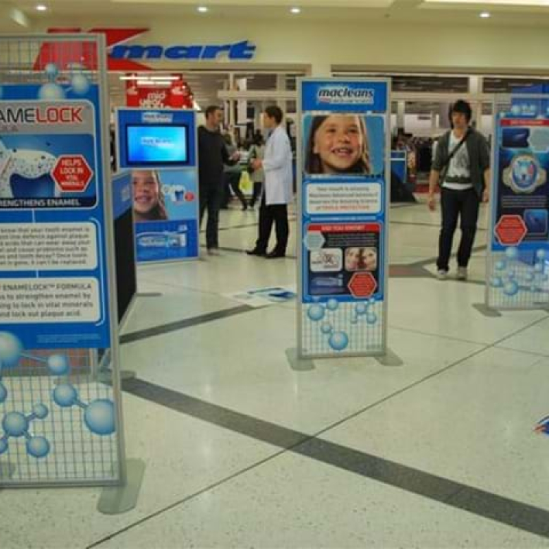 Mall display standees - Displays2Go