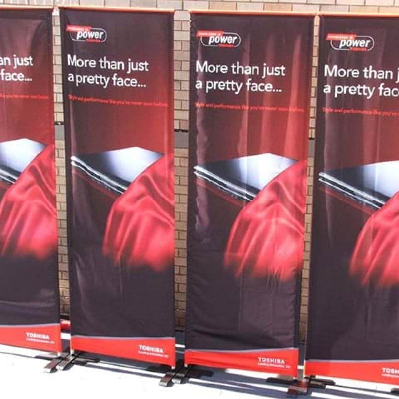 Outdoor portable billboard - Displays2Go
