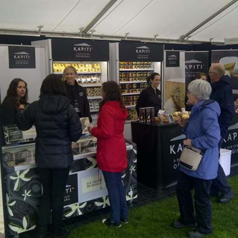 Inside view of our large gazebo - Displays2Go