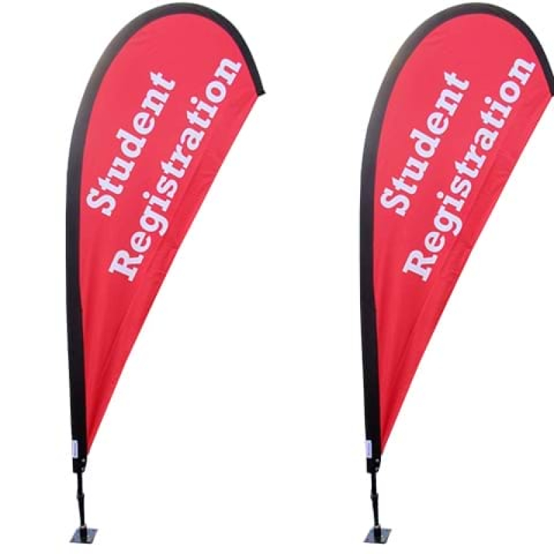 Tear drop flag - Displays2Go