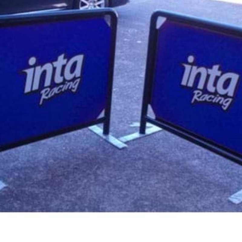 Cafe barrier sign - Displays2Go