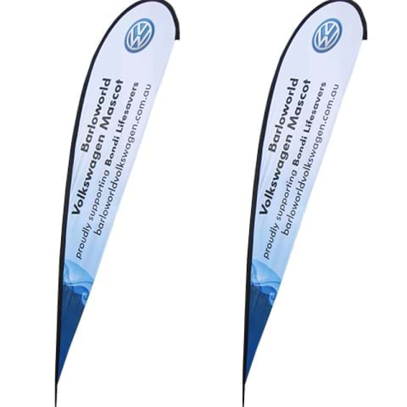 Teardrop flag - Displays2Go