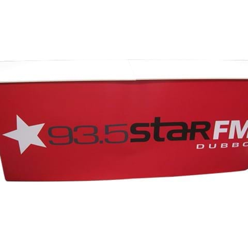 Outdoor broadcast booth - Displays2Go