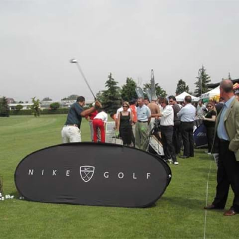 Ground signage perfect for golf days - Displays2Go