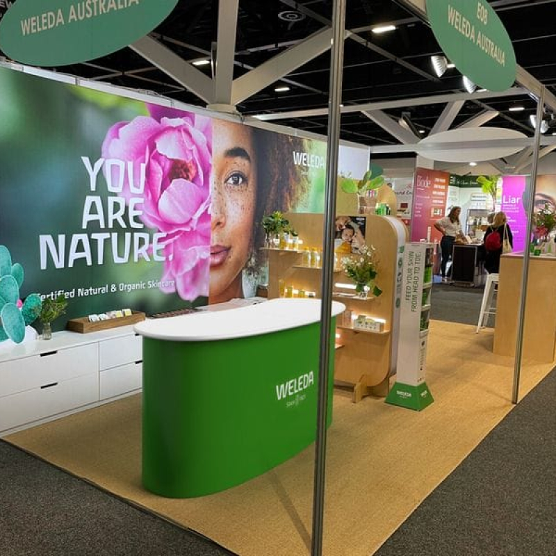 Pop-Up Table: Counter On Expo Stand - Displays 2 Go