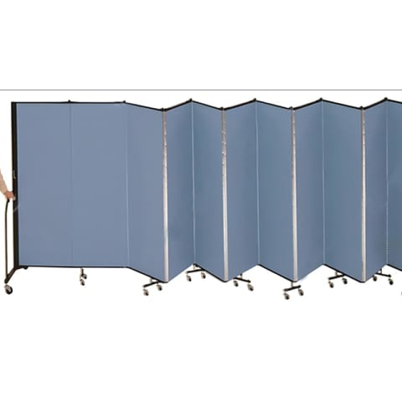 Folding screen system on castors - Displays2Go