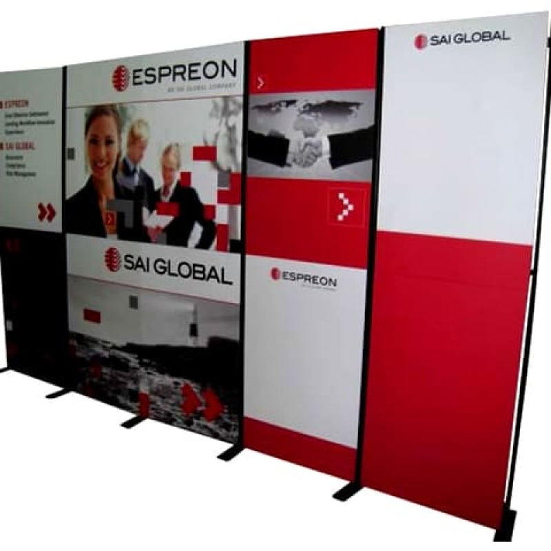 Mount your posters directly to the boards using pins or velcro - Displays2Go