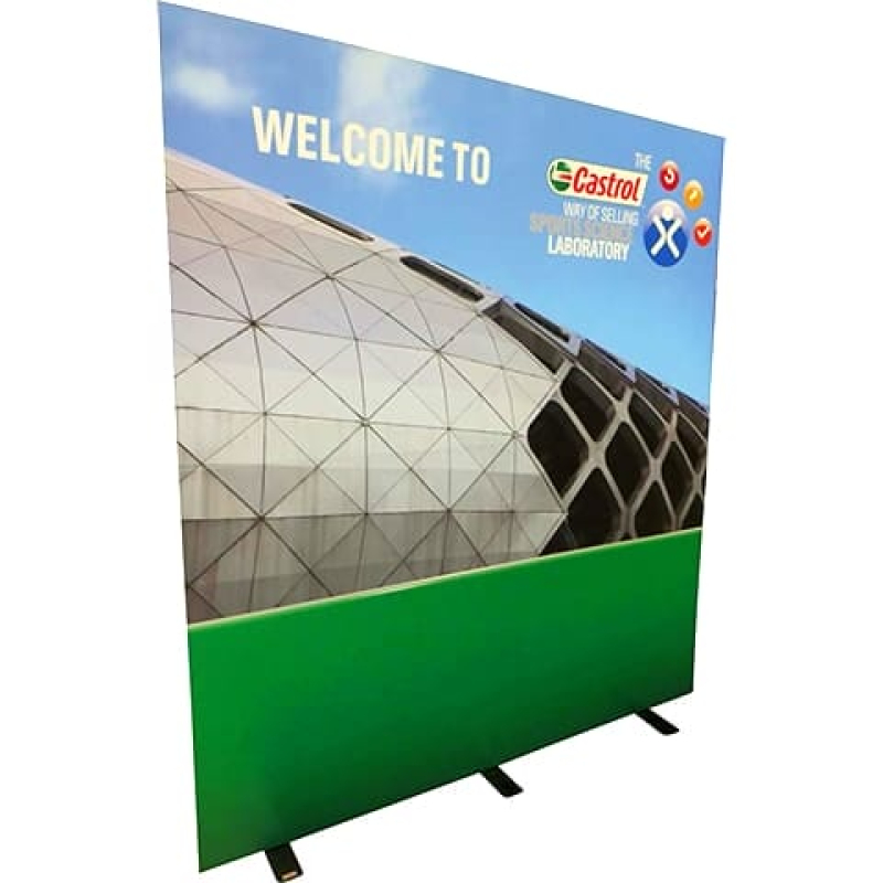 Graphics and boards fold away for storage and transportation - Displays2Go