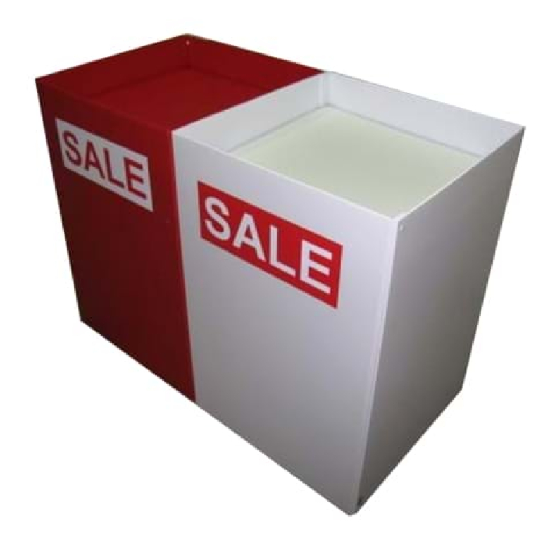 Cardboard dump bin display stand - Displays2Go