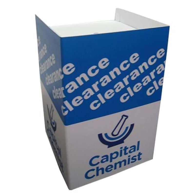 Pharmacy dump bins - Displays2Go