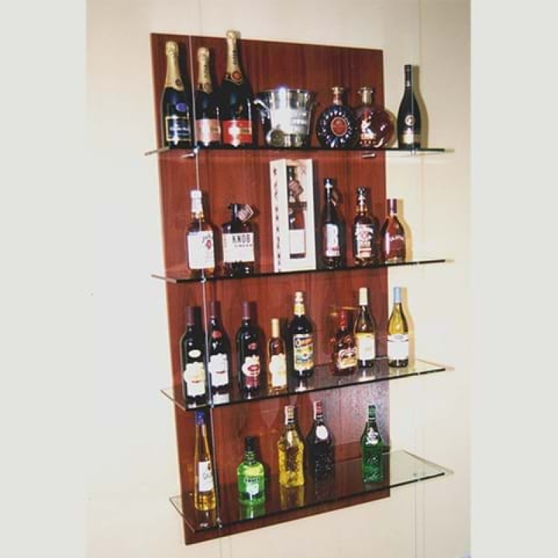 Shelves can be made in acrylic or glass - Displays2Go