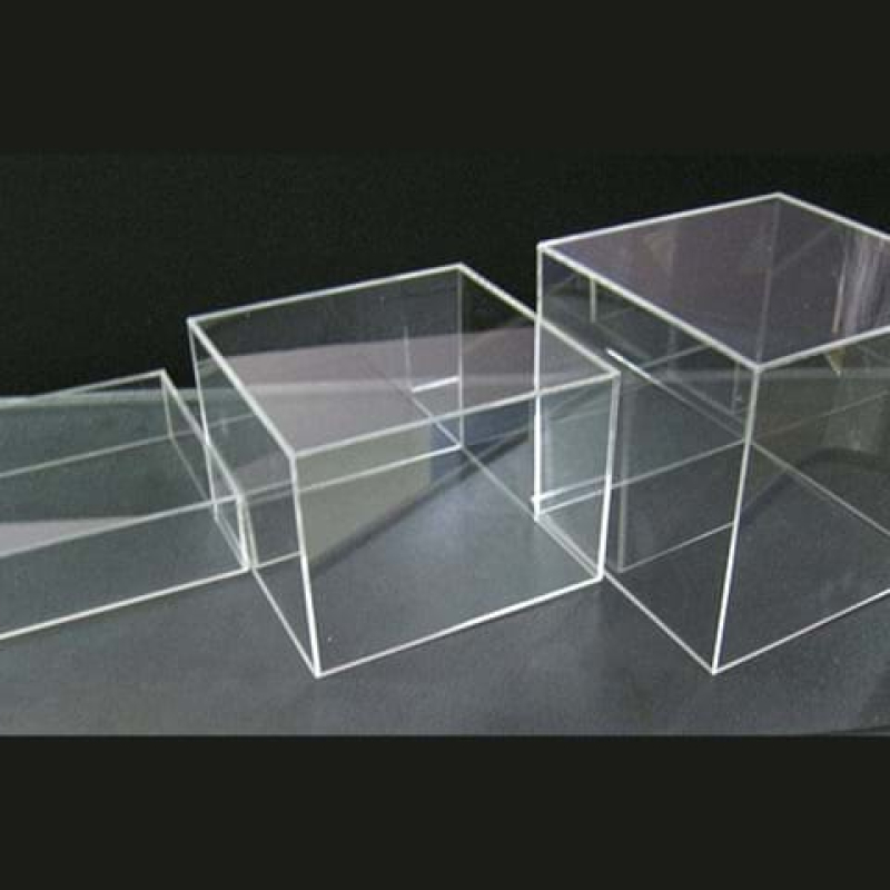 Clear display risers - Displays2Go