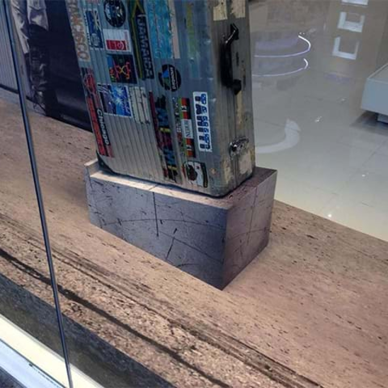 Angled display stand - Displays2Go