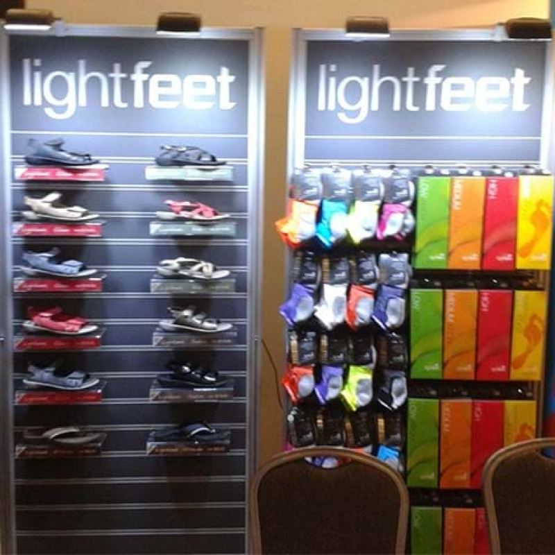 Portable slat wall system - Displays2Go
