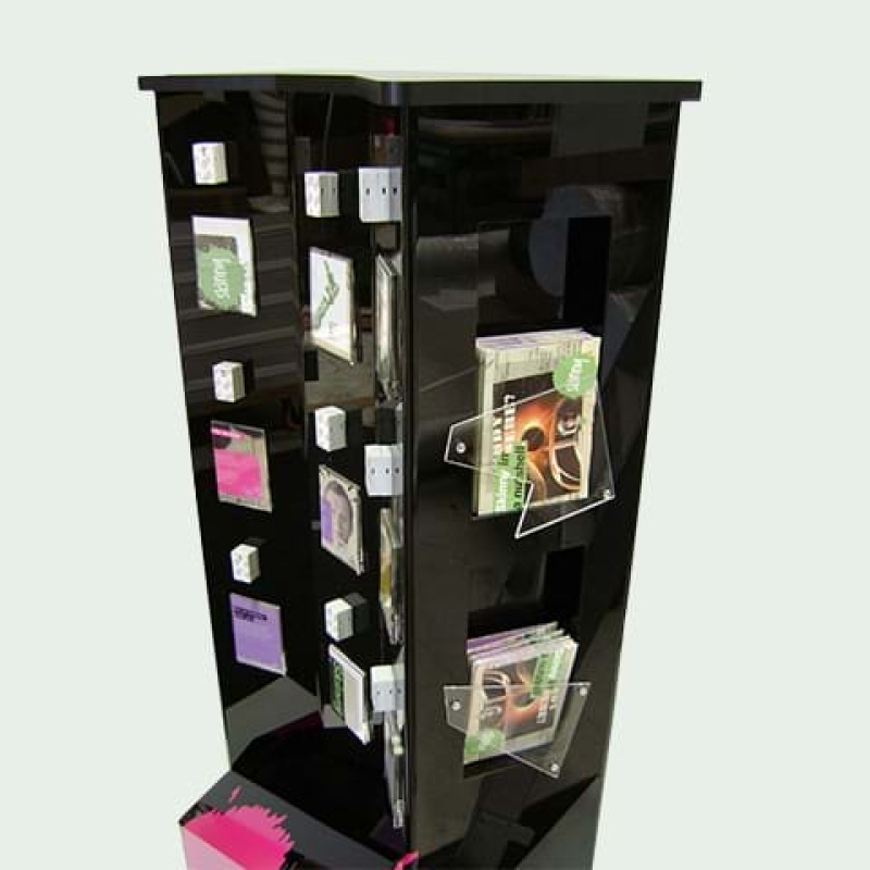 Display rack with hnag sell hooks - Displays2Go