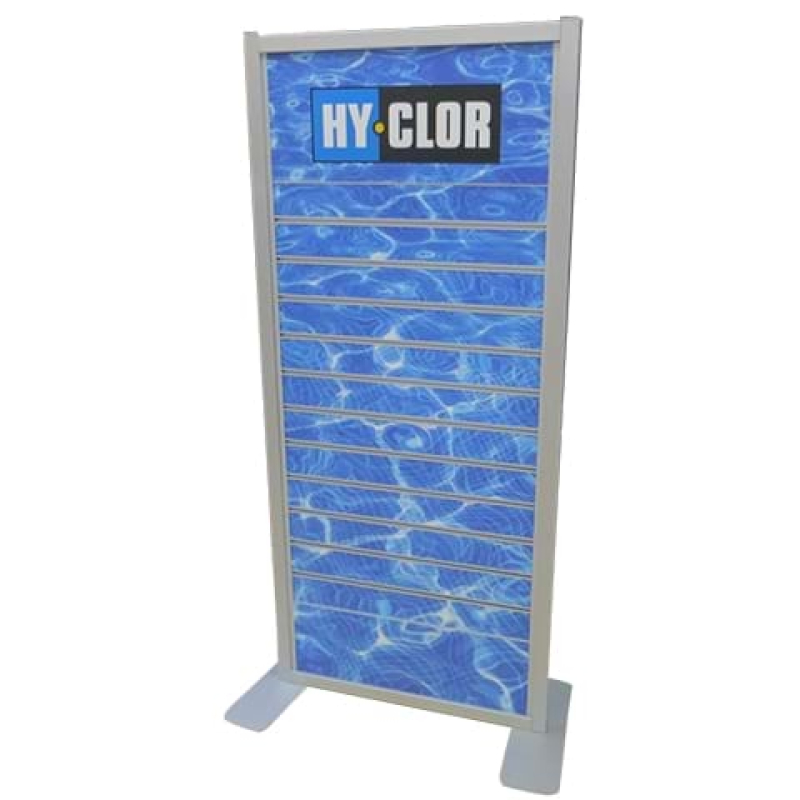 Portable slat wall - Displays2Go