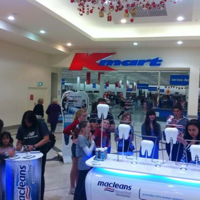 Macleans iso-active experiential marketing kit - Displays2Go