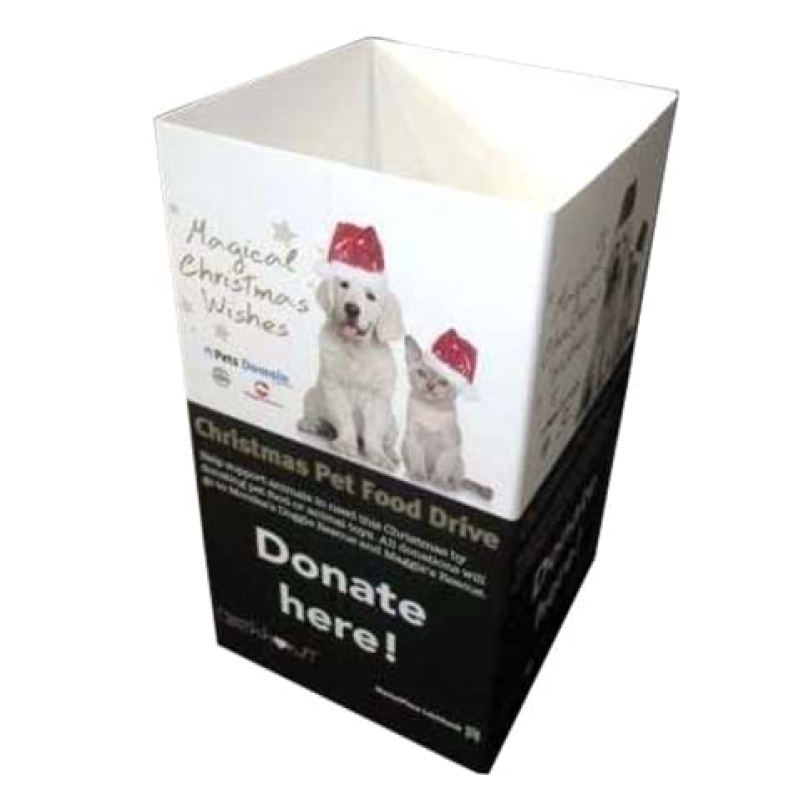 Corflute dump bin - Displays2Go