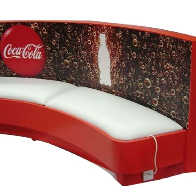 Custom furniture for coke - Displays2Go