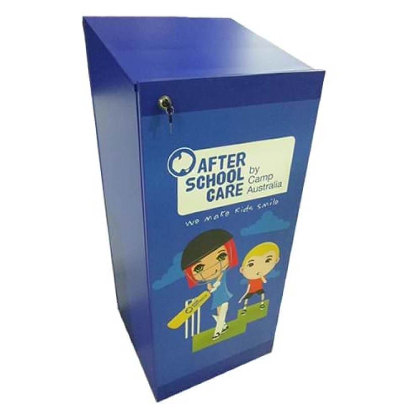 Greeting station on castors - Displays2Go