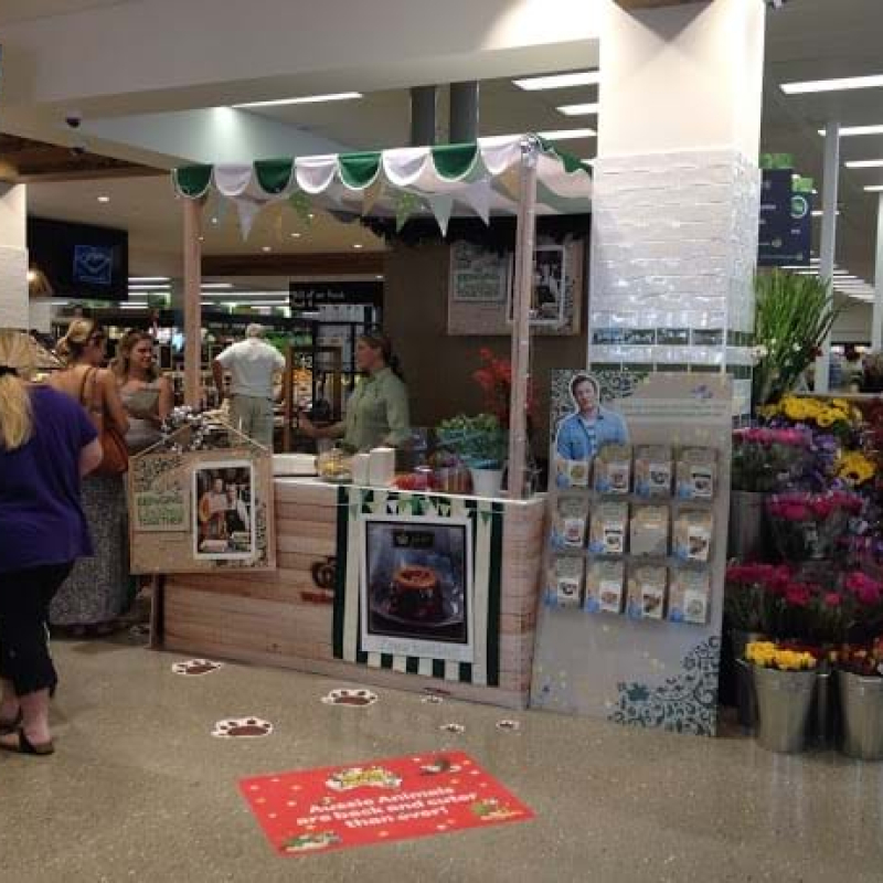 Woolworths cooking demonstrations - Displays2Go