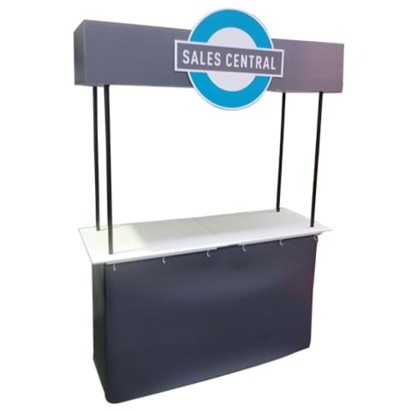 Sales counter with valance - Displays2Go